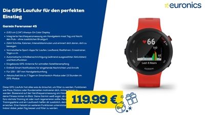 Garmin Forerunner 45 rot