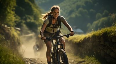 Mountain Bike Frau