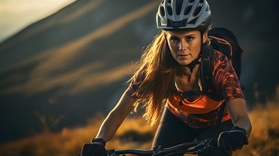 Mountain Bike Frau