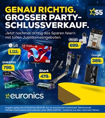 EURONICS Partyschlussverkauf BON