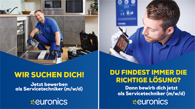 EURONICS-Servicetechniker-Stellenanzeige